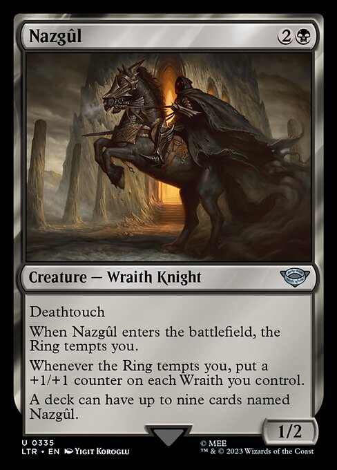 Nazgûl The Lord of the Rings- Tales of Middle-earth